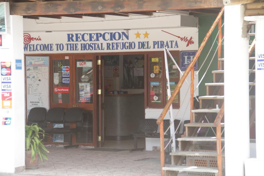 Refugio Del Pirata Vandrerhjem Paracas Eksteriør bilde